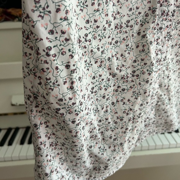 Twik by Simons White Floral Blouse M - Picture 8 of 16